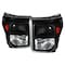 Spec-D Tuning 11-16 Ford F250 Headlights- Black 2LH-F25011JM-ABM - alternate 1